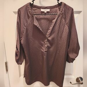 LOFT 3/4 Button Sleeve